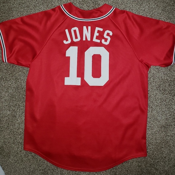 Chipper Jones - Atlanta Braves XL jersey!  ⚾⚾⚾ - Picture 6 of 6